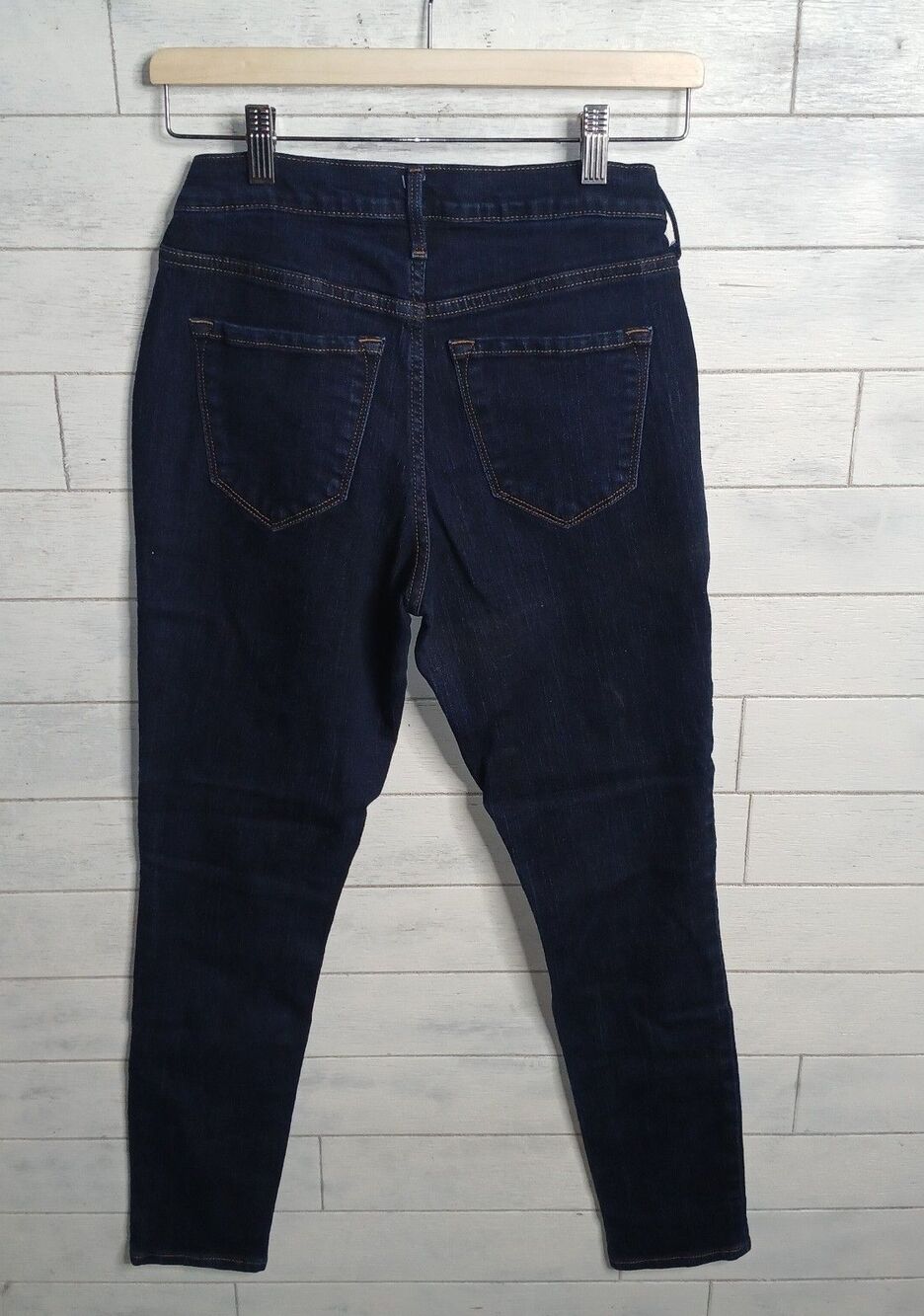 Old Navy Curvy Skinny Jeans Size 2 Dark Wash Preowned Dark Wash Barely Worn